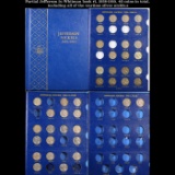 Partial Jefferson 5c Whitman book #1, 1938-1955. 40 coins in total, including all of the wartime sil