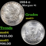 1884-o Morgan Dollar $1 Grades Select+ Unc