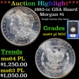 ***Auction Highlight*** NGC 1883-cc Morgan Dollar GSA Hoard $1 Graded ms63 pl By NGC (fc)
