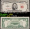 1953B Red Seal $5 Legal Tender Note Grades vf+