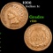 1906 Indian Cent 1c Grades vf++