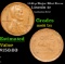 1948-p Lincoln Cent Major Mint Error 1c Grades Unc+ BN
