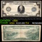 1914 $10 Large Size Blue Seal Federal Reserve Note (New York, NY) 2-B FR-911A Grades vf, very fine