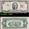 1953B $2 Red Seal Legal Tender Note Grades xf+