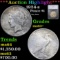 ***Auction Highlight*** 1924-s Peace Dollar $1 Graded ms63+ By SEGS (fc)