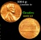 1964-p Lincoln Cent 1c Grades Select Unc RD