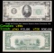 1934B $20 Green Seal Federal Reserve Note (Cleveland, OH) Grades vf+