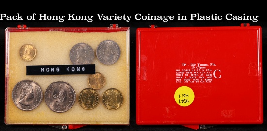 Pack of Hong Kong Variety Coinage in Plastic Casing