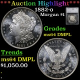 ***Auction Highlight*** 1882-o Morgan Dollar $1 Graded ms64 DMPL by SEGS (fc)