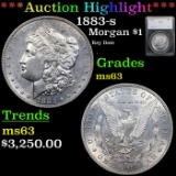 ***Auction Highlight*** 1883-s Morgan Dollar $1 Graded ms63 By SEGS (fc)