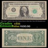 **Star Note** 1963B $1 'Barr Note' Federal Reserve Note (New York, NY) FR-1902B (star) Grades vf++