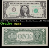 1963B $1 'Barr Note' Federal Reserve Note (San Francisco, CA) FR-1902L Grades Gem CU
