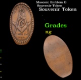 Masonic Emblem G Souvenir Token