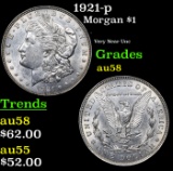 1921-p Morgan Dollar $1 Grades Choice AU/BU Slider