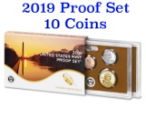 2019 Mint Proof Set In Original Case! 11 Coins Inside!