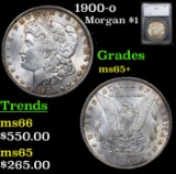 1900-o Morgan Dollar $1 Graded ms65+ By SEGS