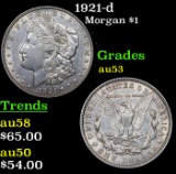 1921-d Morgan Dollar $1 Grades Select AU
