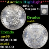 ***Auction Highlight*** 1882-o Morgan Dollar $1 Graded ms65+ By SEGS (fc)