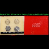 Pack of West Africa States Variety Coinage in Plastic Casing
