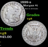 1899-s Morgan Dollar $1 Grades vg, very good