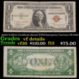 1935A $1 Silver Certificate Hawaii WWII Emergency Currency FR-2300 Grades vf details