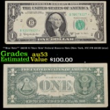 **Star Note** 1963B $1 'Barr Note' Federal Reserve Note (New York, NY) FR-1902B (star) Grades Select