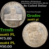 1959 Salem, OR Statehood Centennial So Called Dollar HK-562 Grades GEM Unc PL