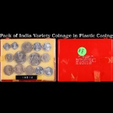 Pack of India Variety Coinage in Plastic Casing