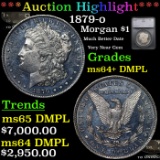 ***Auction Highlight*** 1879-o Morgan Dollar $1 Graded ms64+ DMPL By SEGS (fc)