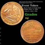 1961 Greater Providence 325th Anniversary Celebration Event Token Grades NG