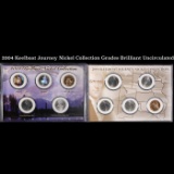 2004 Keelboat Journey Nickel Collection Grades Brilliant Uncirculated