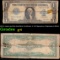 1923 $1 Large size Blue Seal Silver Certificate, Fr-237 Signatures of Speelman & White Grades g, goo
