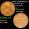 1937-p Lincoln Cent Mint Error 1c Grades Select Unc BN