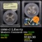 1986-d Liberty Modern Commem Half Dollar 50c Graded ms70 By USCG