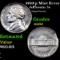 1960-p Jefferson Nickel Mint Error 5c Grades Select Unc