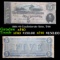 1864 $5 Confederate Note, T-69 Grades xf