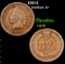 1894 Indian Cent 1c Grades vg+