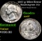 1957-p Washington Quarter Mint Error 25c Grades GEM++ Unc