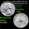 1981-p Washington Quarter Mint Error 25c Grades Choice AU/BU Slider