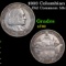 1893 Columbian Old Commem Half Dollar 50c Grades xf
