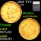 1853 Gold Dollar TY-I $1 Graded au53 details By SEGS