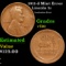 1911-d Lincoln Cent Mint Error 1c Grades vf, very fine