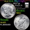 ***Auction Highlight*** 1927-p Peace Dollar $1 Graded MS65 by SEGS (fc)