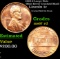 1960-d Large Date Lincoln Cent Mint Error Cracked Skull 1c Grades GEM++ Unc RD