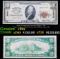 1929 $10 National Currency Type 1 'The Chase National Bank Of the City Of New York, NY' Grades vf+