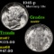 1945-p Mercury Dime 10c Grades GEM++ Unc