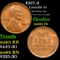 1927-d Lincoln Cent 1c Grades GEM Unc RB