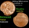1959-p Lincoln Cent Mint error  1c Grades Select Unc BN