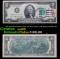 1976 $2 Federal Reserve Note 1st Day of Issue, with Stamp Garfield, NJ Grades Gem CU