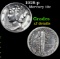 1928-p Mercury Dime 10c Grades xf details